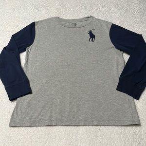 Ralph Lauren Polo Boys L/S Tee, GUC, Size 14/16